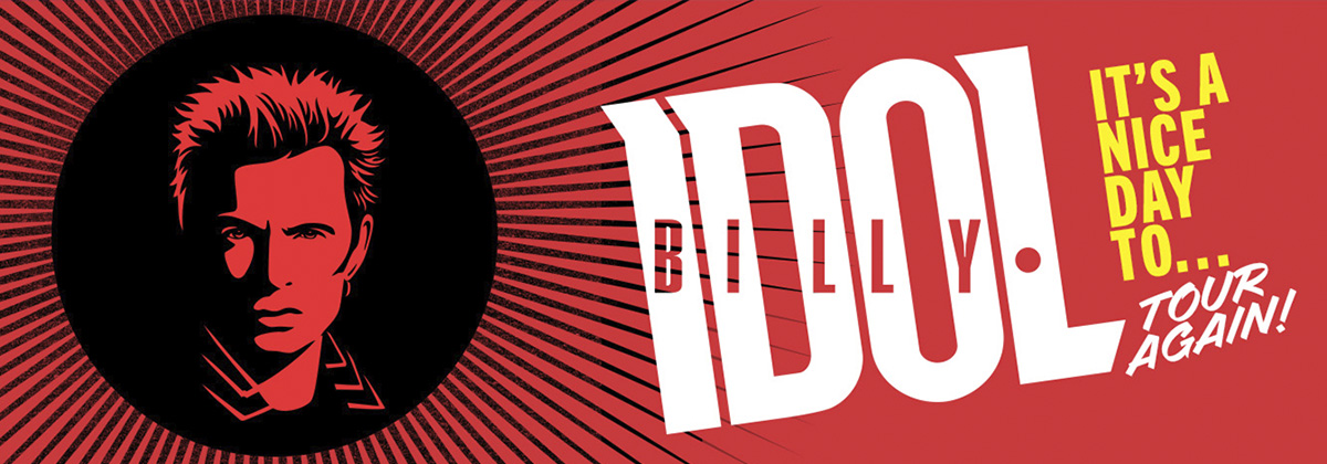 Billy Idol: It’s A Nice Day To…Tour Again!