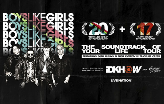 Boys Like Girls – The Soundtrack Of Your Life Tour