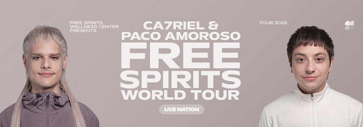 CA7RIEL & Paco Amoroso – Free Spirits World Tour