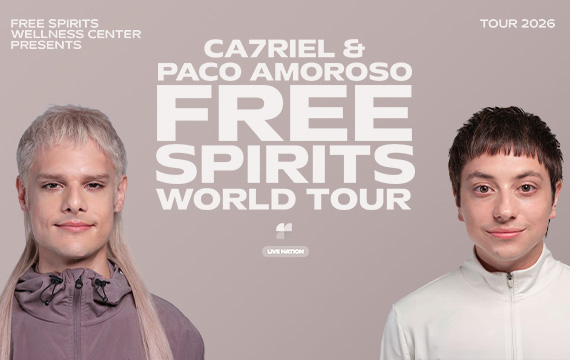 CA7RIEL & Paco Amoroso – Free Spirits World Tour