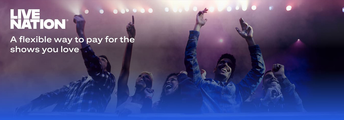 Eligible Citi® cardmembers: use Citi® Flex Pay for select Live Nation® event ticket purchases of $75+