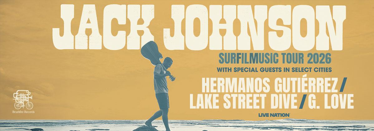 Jack Johnson: SURFILMUSIC Tour 2026