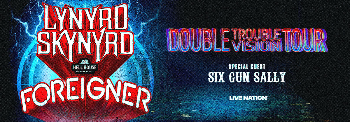 Lynyrd Skynyrd & FOREIGNER - Double Trouble Double Vision Tour