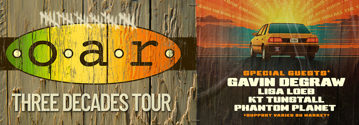 O.A.R – Three Decades Tour