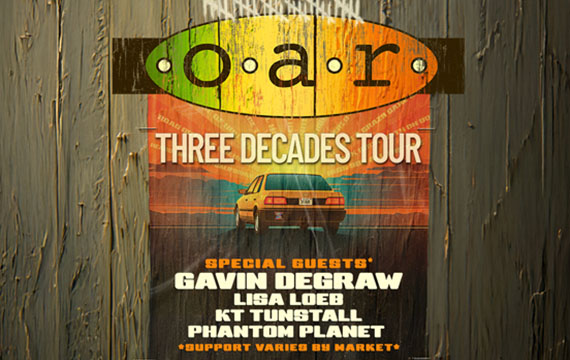 O.A.R – Three Decades Tour