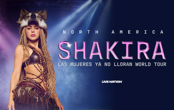 SHAKIRA I LAS MUJERES YA NO LLORAN WORLD TOUR — THE SHE WOLF RETURNS