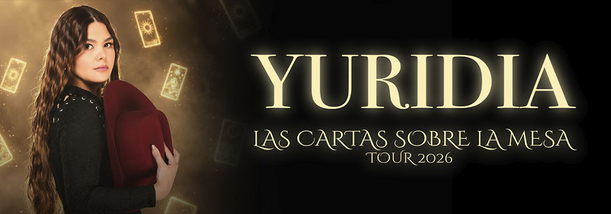 Yuridia: LAS CARTAS SOBRE LA MESA TOUR 2027